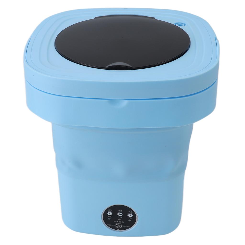 Portable Washing Machine Mini Foldable Washer 8.5L Deep Cleaning of Underwear Baby Clothes Socks