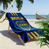 Boca Juniors Print Beach Towel, Large Soft Quick Dry Towel for Beach Camping Swimming