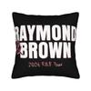 Decorative Pillowcase Chris Brown Usher RB Tour  Merch Home  Pillow Case Cover Drop Shipping MultiSize