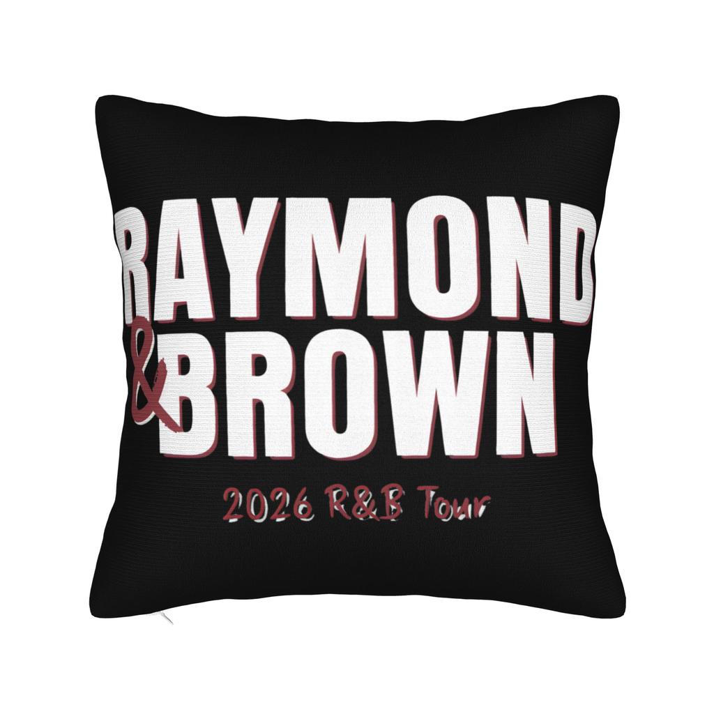 Decorative Pillowcase Chris Brown Usher RB Tour Merch Home Pillow Case Cover Drop Shipping MultiSize