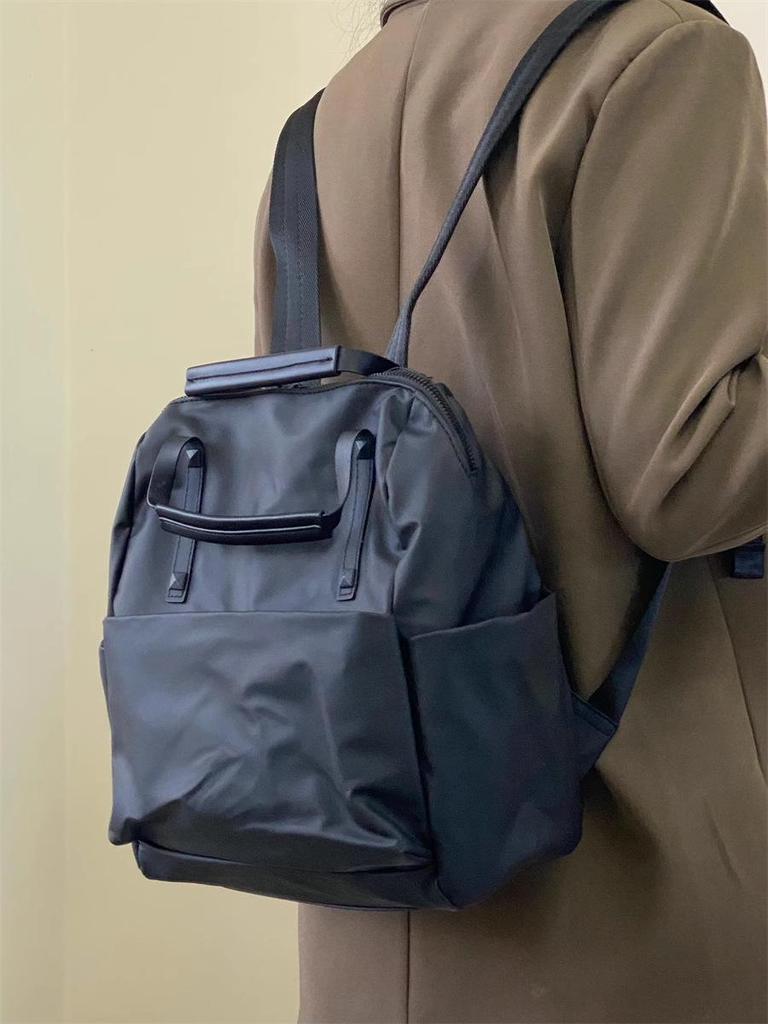 Trendiger wasserdichter Nylon-Rucksack: Vielseitige, leichte Reise- und Schultasche für Damen