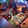 Powell Peralta Skateboard Logo Rug, suitable for living room, bedroom, game room, computer room and home décor.