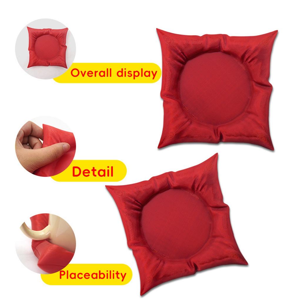 Red Heat Insulation Pad, Creative Throw Pillows, High Temperature Resistant And Heat Insulating Heat Insulation Pad, Mug Heat Insulation Pad