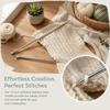 22pcs Individually Packed Knitting Needles Set Smooth Surface Straight Knitting Needles  DIY Craft