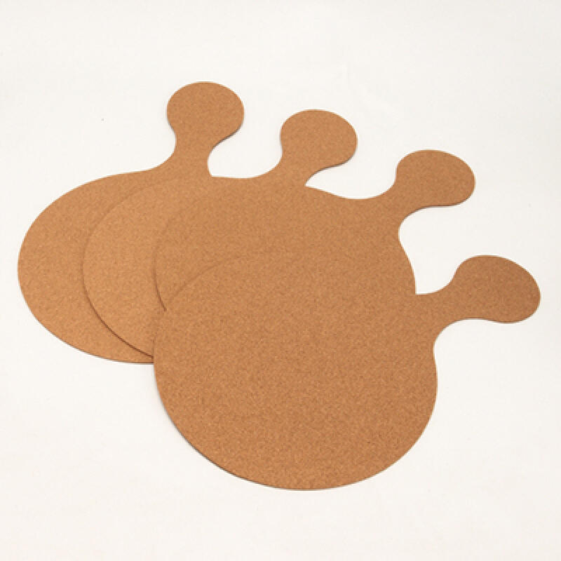 100% Natural Cork Placemat with Antibacterial Effect (2 in 1)_new