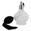 Vintage křišťálově čiré sklo Prázdná lahvička s vůní s dlouhým rozprašovačem Vonná pumpička Doplňitelná součást make-up Tool Lady Gift 100 ml