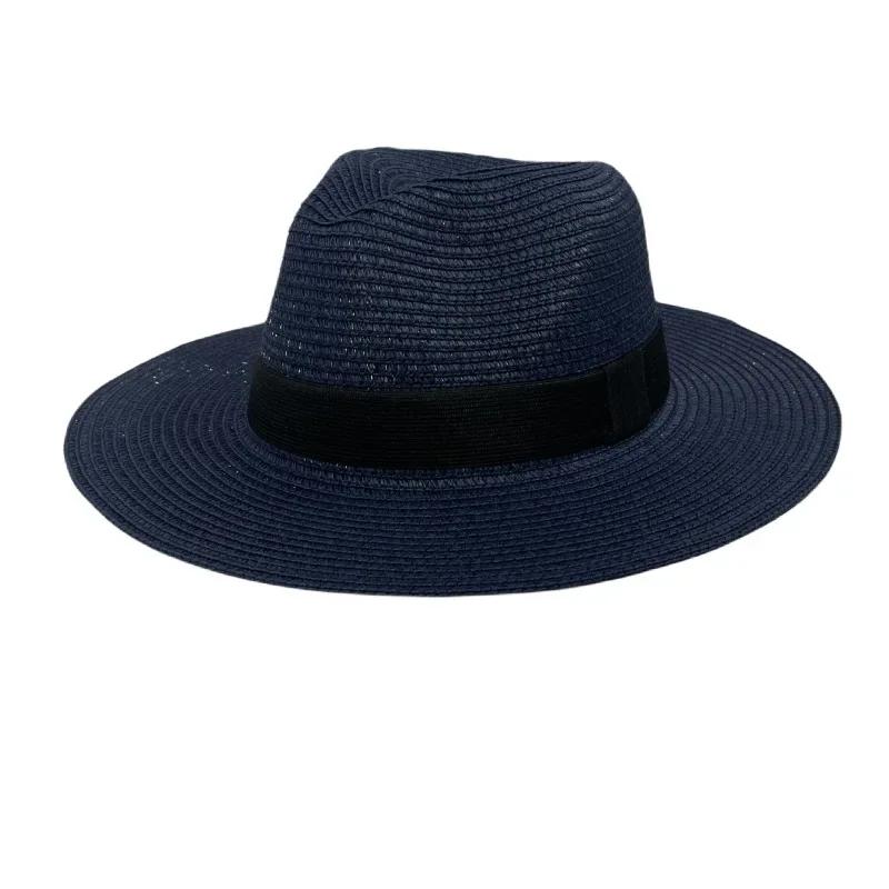 Foldable Wide Brim Sun Protection Hat for Men And Women Outdoor Travel Beach Caps Summer Soft Top Straw Cap
