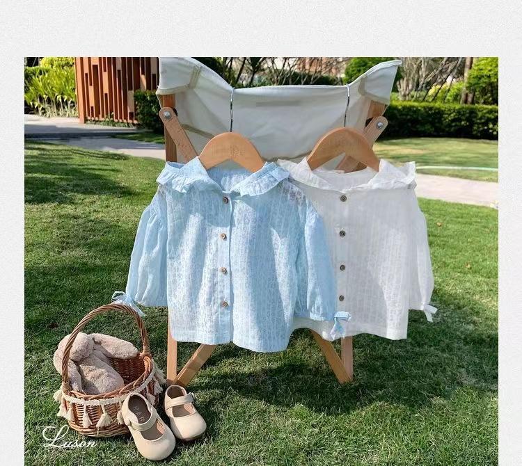 Girls' Summer Sun Protection Jacket - Sweet, Lazy Style for Babies & Toddlers; Fresh, Stylish, Long-Sleeved Children's UV Protection.