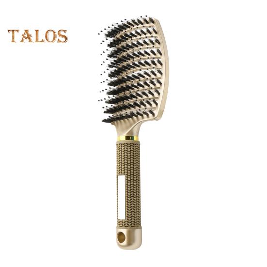 Belüftete Haarbürste, tragbar, antistatisch, dünn, dick, lockig, lang, nass, trocken, Paddelbürste für Frauen und Mädchen, Kopfhautmassage, Haarstyling, Entwirrungskamm