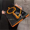 Camera Lens Kickstand Holder For Magsafe Case for Samsung Galaxy S25 S24 S23 FE Plus S22 Ultra Shockproof Bumper Cover
