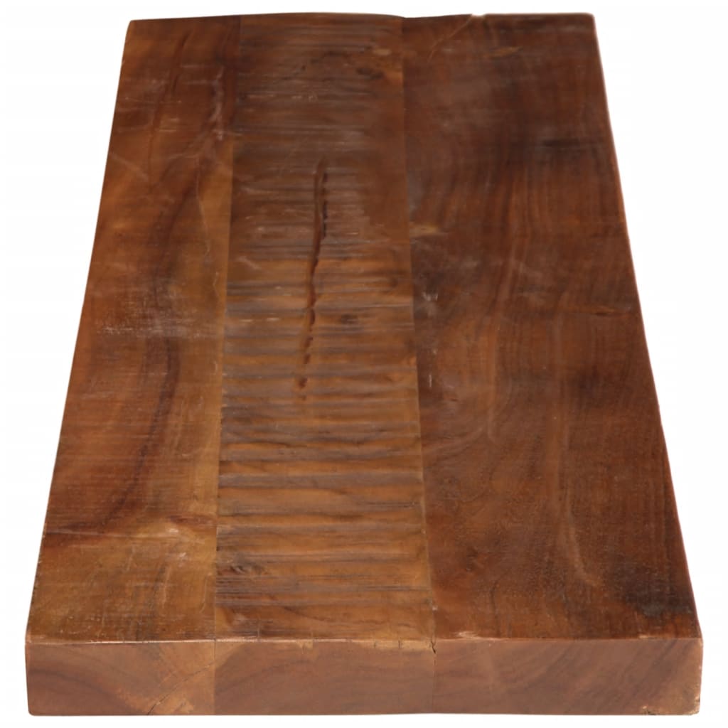 Table Top 100x20x3.8 cm Rectangular Reclaimed Solid Wood