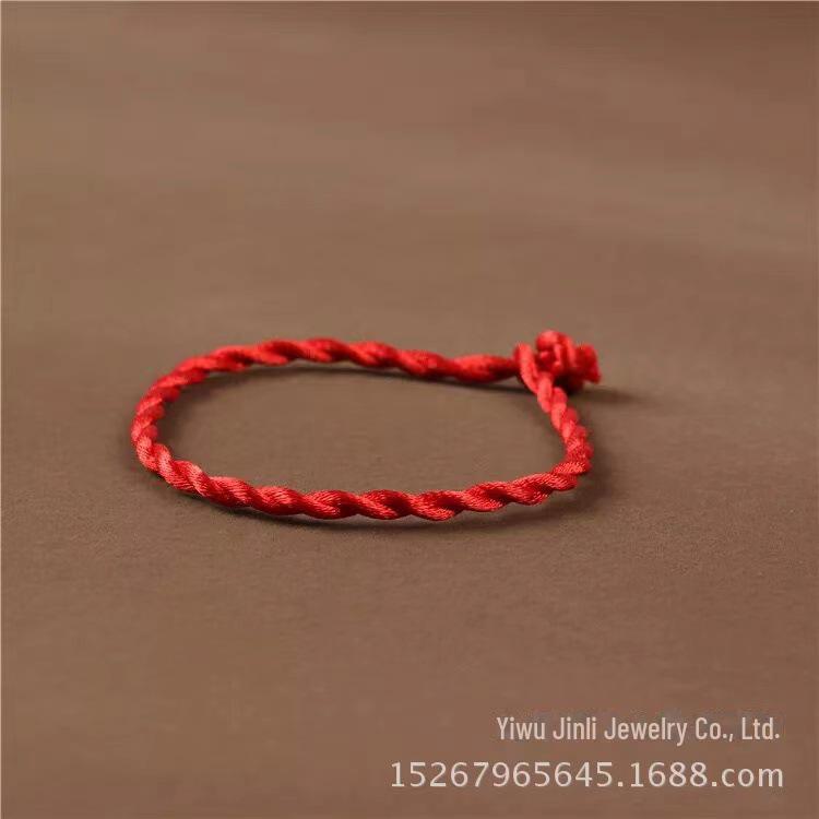 Korean Handmade DIY Black Leather Pendant Necklace with Lobster Clasp