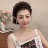 New Elegant Design Solid Color Hair Hoop Tie Korean Satin Wide Hairband Headbands For Women Hair Accessories Headdress Gifts
