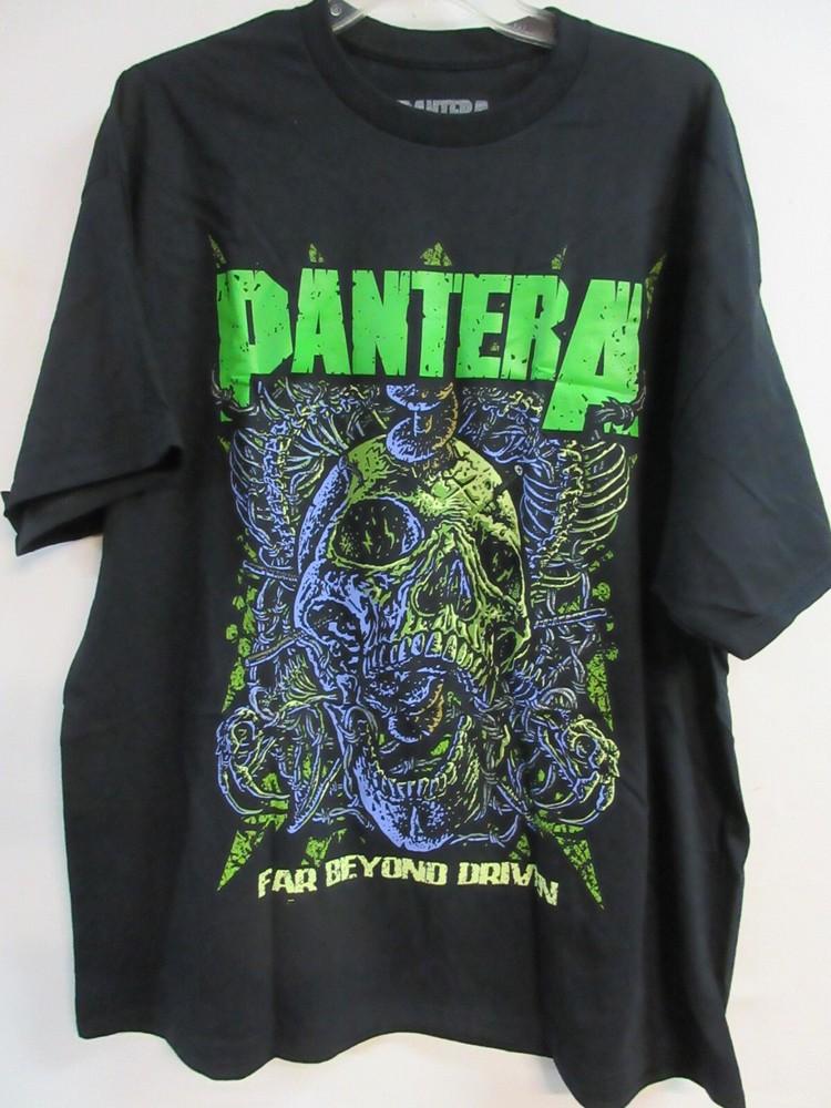 ОФИЦИАЛЬНЫЙ МЕРЧ PANTERA FAR BEYOND DRIVEN КОНЦЕРТНАЯ МУЗЫКА 2XL / XXL Унисекс Футболка XL