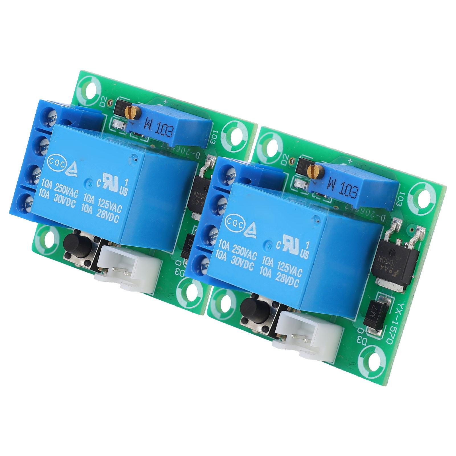 

2Pcs Battery Under Voltage Protection Board PCB Low Voltage Cut Off Module Under 10MA 5V