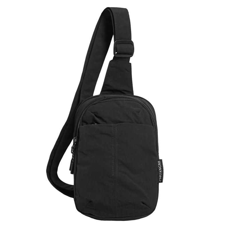 Waterrepellent Travel Chest Bag Mens Shoulder Bag Women Outdoor Cycling Commuter Crossbody Bag