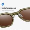 Polygon Square Sunglasses Retro Sun Glasses Comfortable TR90 Sunglasses  Sun Protection