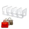 Purse Storage For Closet Handbag Storage Rack Display Cabinet Handbag Books Divider Organizer Luxury Bags Storage Holders