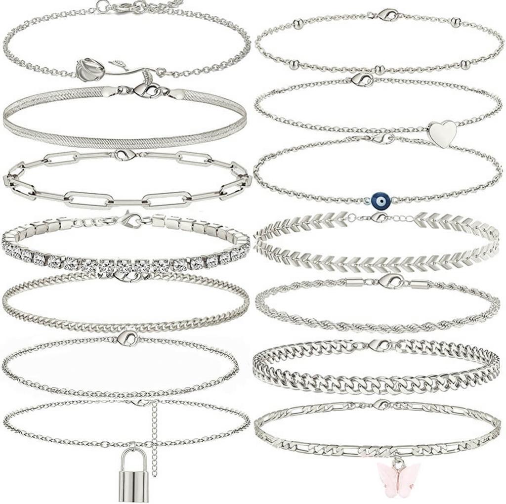 New Trendy Anklets  Bulk Delicate Gift Party Gold Foot Chain for Women Butterfly Fashion Jewelry Anklets