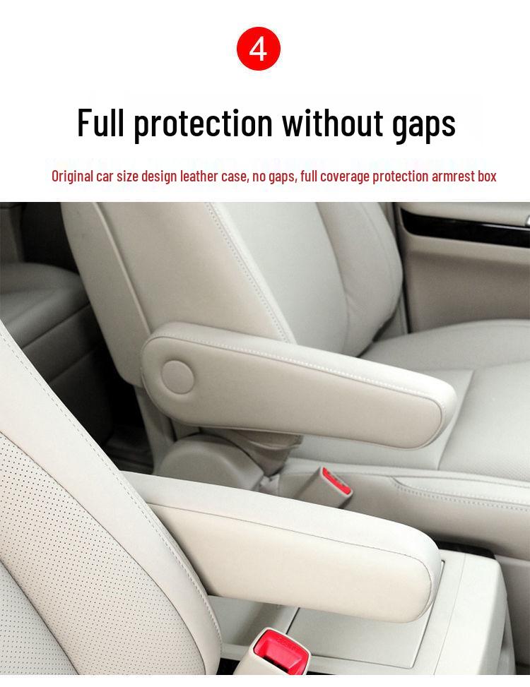 Toyota Alphard (2011-2014) Front Seat Armrest Leather Cover