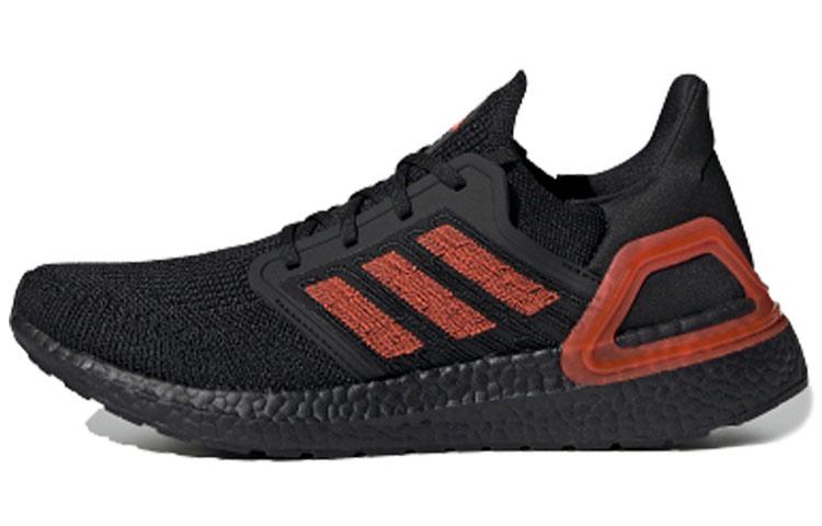 Adidas UltraBoost 20  Black Solar Red  EG0698 42