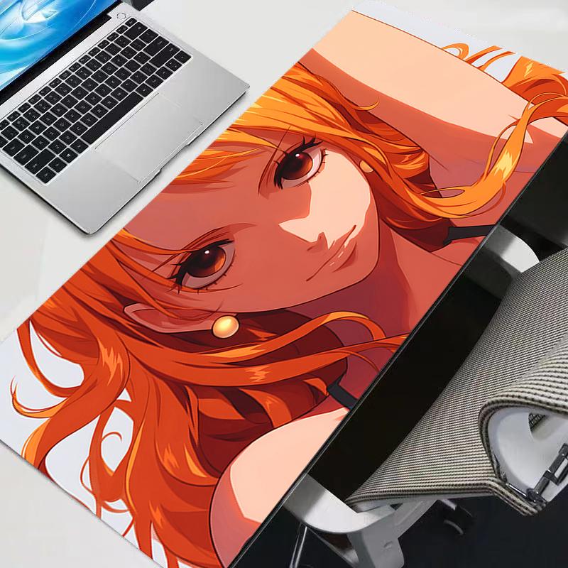 Mouse Pad One Piece Large PC Computer Gamer Kawaii Gaming Accessories Mousepad Keyboard durable Desk Mat Carpet Table