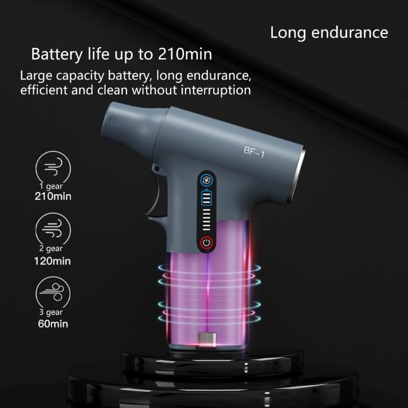 Multifunctional Cordless Violent Fan Air Blower for Efficient Home Office & Car Cleaning with Strong Suction Power