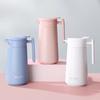 800ML Coffee Pot Stainless Steel Insulated Kettle Dual Layer Vacuum Hot Kettle Coffee Pot Home Leakproof Insulation Moka Pots