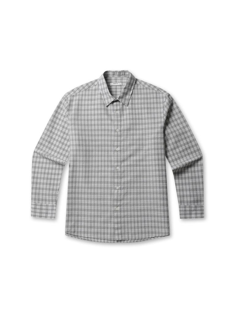 Peulojegteuem Men'S Cool Seerscher Check Long Sleeve Shirt_Epg2Wc1334