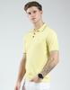 Luxuria Mens Solid Collar Neck Tshirt