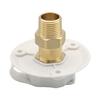 Lead Free Brass RVs Water Inlet Kit With Leak Proof Silicone Seal And ABS Housing For Campers Installations
