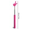 Stainless Finger Pointer Retractable Blackboard Pointer for Teacher Teaching Tool Handheld Reading Stick Stainless Pointer Stick