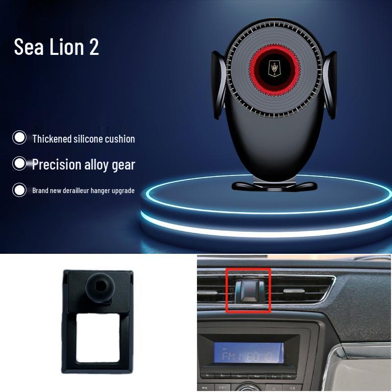 Jinbei Haishi Car Phone Holder - Air Vent Mount with Gravity Sensing.