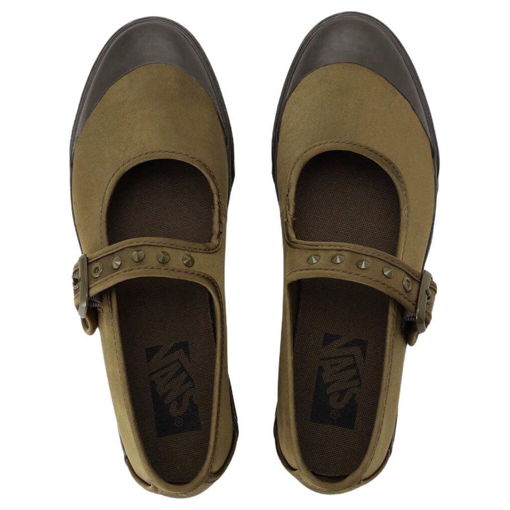 Vans PREMIUM Mary Jane Shoes Unisex Olive Green VN000D34DFQ