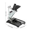 Heavy dutys Metal Grinder Stand Bracket For 100-125mm Angles Grinder Wood Metal Cutting Solid Bearing Stability System