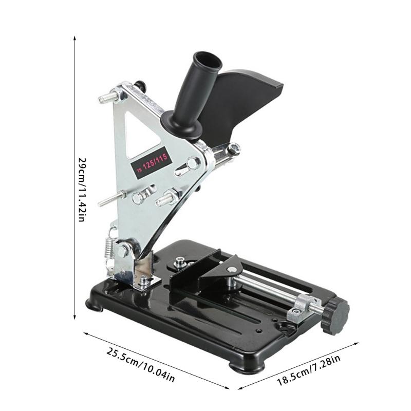 Heavy dutys Metal Grinder Stand Bracket For 100-125mm Angles Grinder Wood Metal Cutting Solid Bearing Stability System