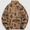 Men's Winter Half-Zip Arctic Fleece Casual Plus Size Sweatshirt Jacket