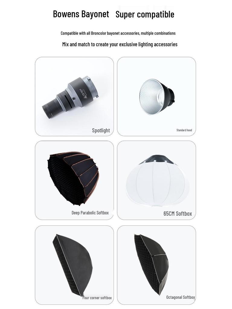 300W Jia Bei 8-Shadow Fill Light for Live Broadcasting & Photography Lighting