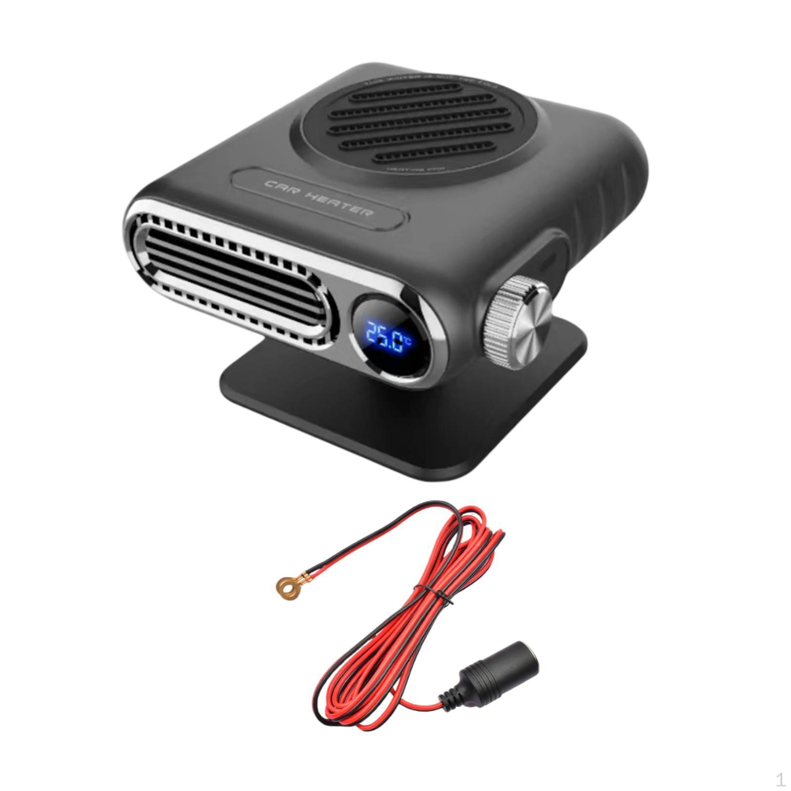 

Portable Car Heater Practical Auto Accessory Easy to Install Fan 24 V