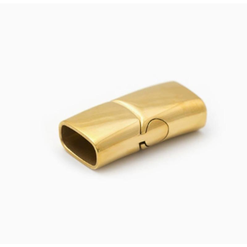 Assorted Sizes Stainless Steel Magnetic Clasps for DIY Bracelet Jewelry Making 8x4mm 10x5mm 12x6mm Jewelry Parts Accessories