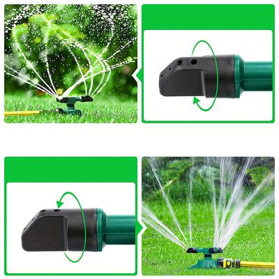 1/2Pcs Garden Hydrating Sprinkler, 360 Rotation, Auto Watering, Lawn Irrigation Tools