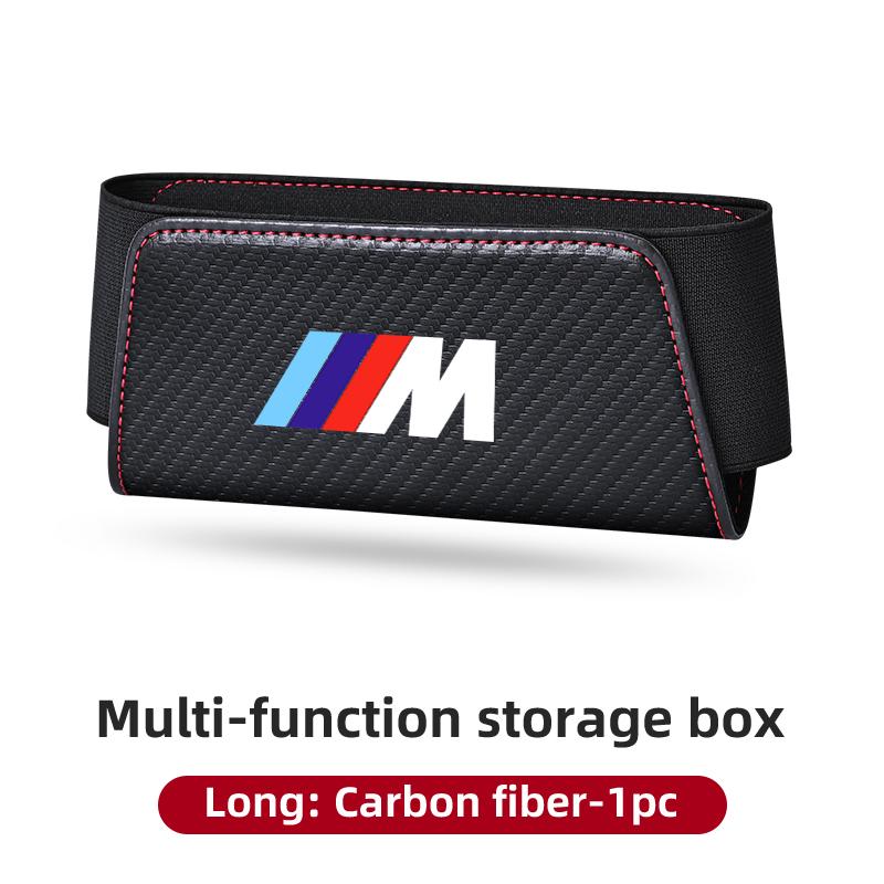 BBYX8 New 2025 Car Phone Organizer Key Storage Bag Sunglasses Stowing Tidying For BMW M Performance 1 2 3 4 5 7 Series X1 X2 X3 X4 X5