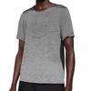 Pinnacle Run Division T-shirt Polyester Grey/Black