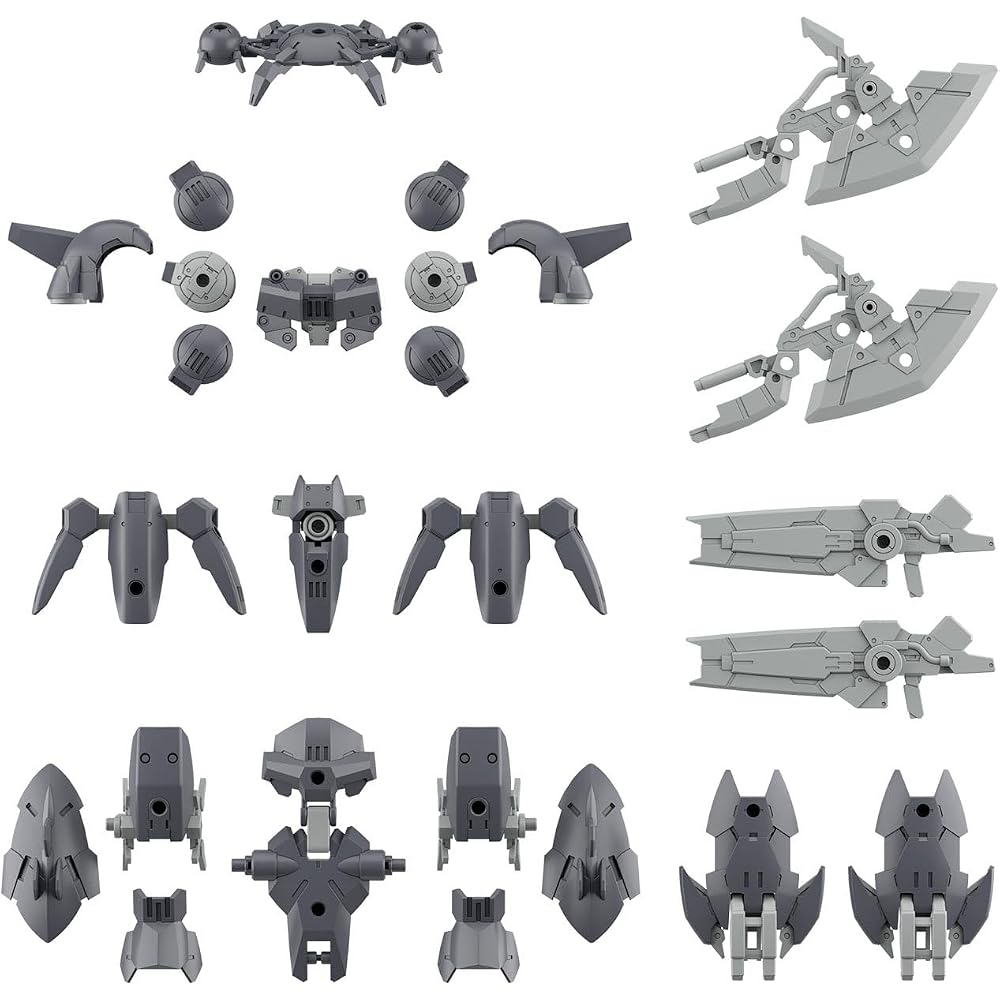 BANDAI SPIRITS (Bandai Spirits) 30mm 1/144 OPTIONAL PARTS SET 23 (FULL ARMOR UNIT 2) COLOR CODED ...