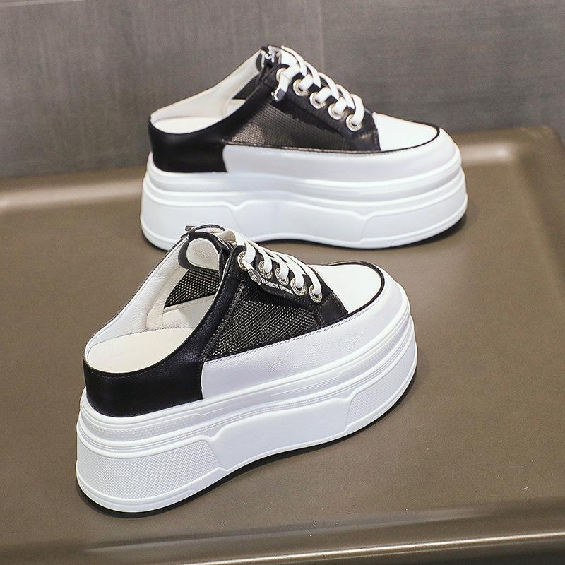 Platformové pantofle Letní sandály Zvyšující platformová obuv pro ženy