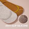 5Pairs/Lot Women Silicone Non Slip Invisible Socks Summer Solid Color Low Cut Boat Sock Female Cotton No Show Slipper Socks