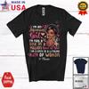 Custom Name An Aquarius Girl Once Woman In Lifetime Birthday Zodiac Afro Shirt