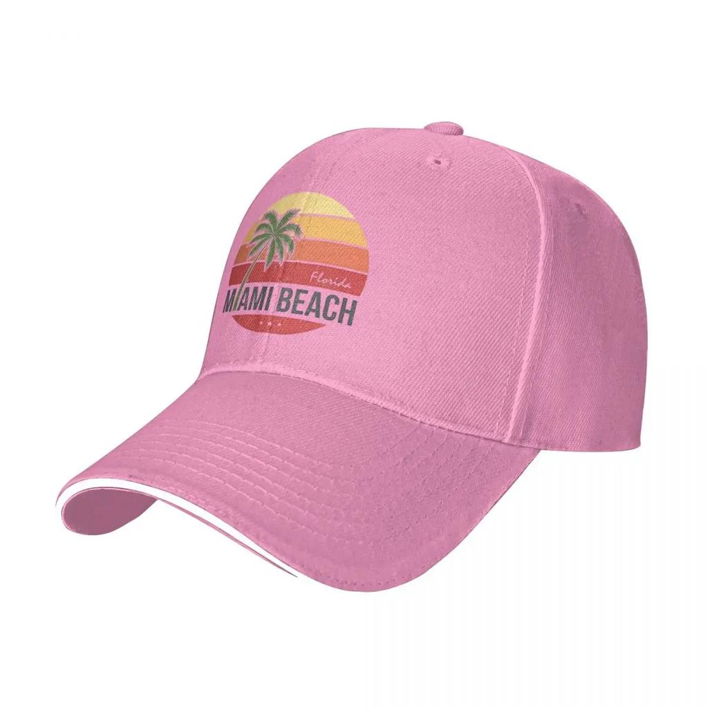 Sonne Florida Miami Beach Palme Leichte Herrenhüte Hüte Für Männer Kappe Mann Sommer