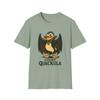 Unisex Softstyle T-Shirt Mens Womens Tees Top Plump Duck Vampire Cape Funny Cartoon Graphic Tee