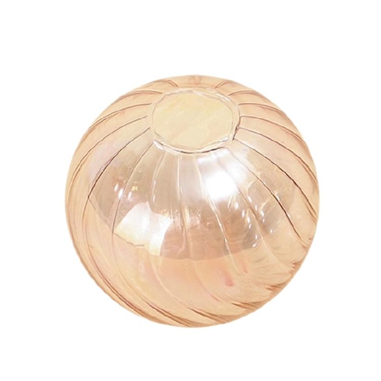 

Decorative Glass Ball Vases Clear French Design Small Flowerpot for Floral Buds Arrangement Living Room Bedroom Decors 3 розовый